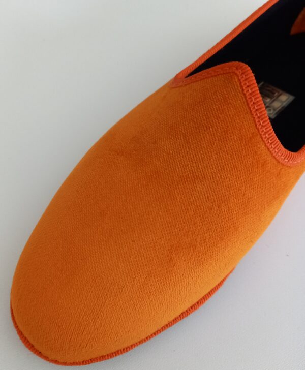 calzatura le friulane scarpets arancione
